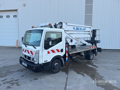 2018 CTE ZED 20.2 HV 20 m on 2018 Nissan NT400 4x2 Camion Nacelle Autohoogwerker