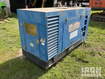 1998 Genset MG 70 SSP 50 kVA Skid-Mounted Generator Set