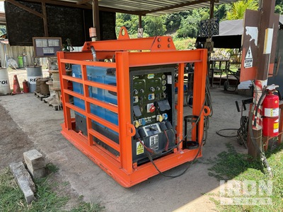 2012 Miller Big Blue 700X Duo Pro 500 A Skid-Mounted Multi-Process Engine Driven Welder