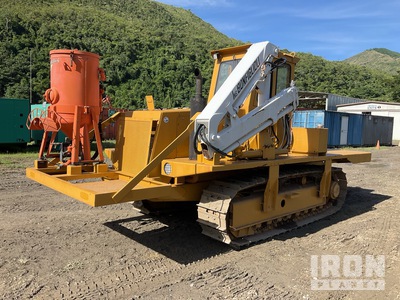 1993 Scaip SPW 130 Sand Blasting Protech / Crane Ing Bonfiglioli 4 sec Raupen Transporter