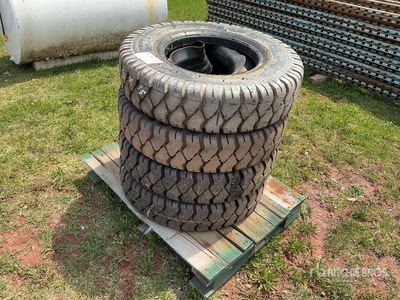 Quantity of (4) 7.50-15 Tires