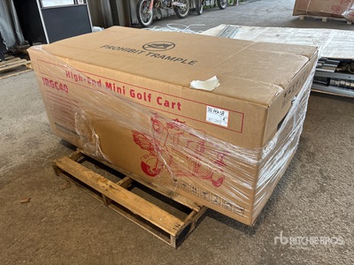 2026 IRGC40-BLUE Electric Mini Golf Cart (Unused)