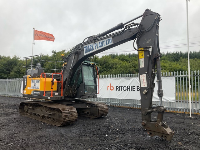 2022 Volvo EC140EL Tracked Excavator