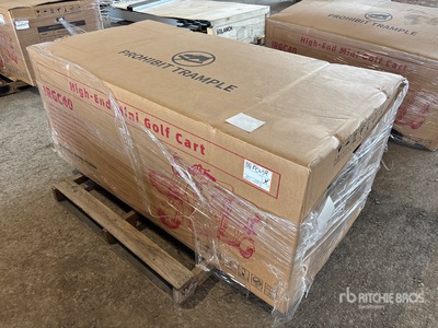 2026 IRGC40-RED Electric Mini Golf Cart (Unused)