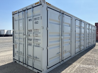 2026 40 ft High Cube Multi-Door Storage Container