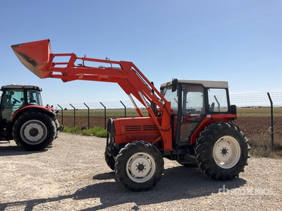 1988 Kubota MT9750DT Con pala 4WD Tractor Agrícola
