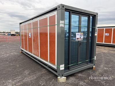 2026 S & C HP-20-F 19 ft x 20 ft Folding Expandable Container House (Unused)