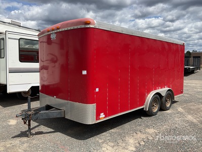 2008 Blazer BL816TA2 16 ft T/A Kastenanhänger