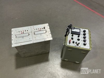 (1) Fluke 825A/AF Voltmeter & (1) HDL Research Power Supply