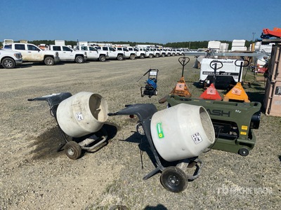 Electric Quantity (2) Portable Concrete Mixer