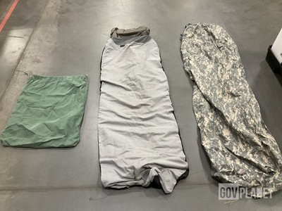 (8) Bivy Covers, (1) Sleeping Pad, (40) Barracks Bags & Assorted Items