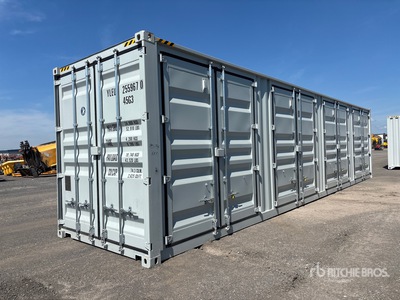 2026 40 ft High Cube Multi-Door Contenedor de almacenamiento
