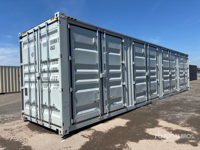 2026 40 ft High Cube Multi-Door Storage Container