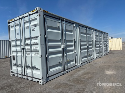2026 40 ft High Cube Multi-Door Contenedor de almacenamiento