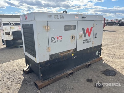 Wacker Neuson G70 Skid-Mounted Generator Set