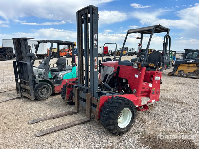 2006 Moffett M55 5500 lb 3x3 Truck Mounted Forklift (Inoperable)
