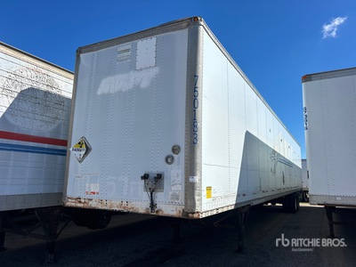 1999 Wabash 53 ft x 102 in T/A Van Trailer