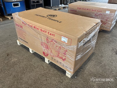 2026 IRGC40-BLUE Electric Mini Golf Cart (Unused)