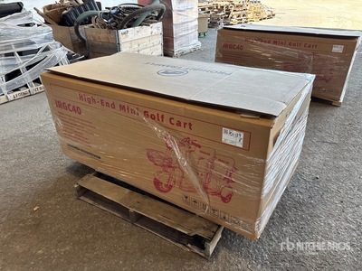 2026 IRGC40 Electric Mini Golf Cart (Unused)