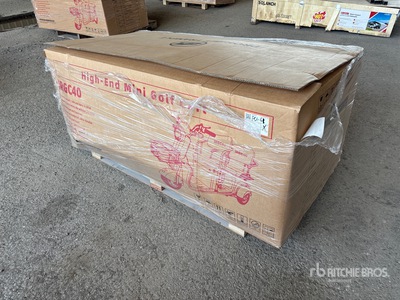 2026 IRGC40-RED Electric Mini Golf Cart (Unused)