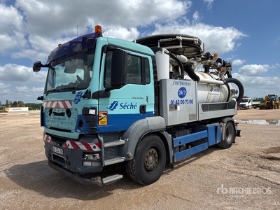 2009 Wiedemann & Reichhardt KW4000 on 2010 MAN TGS 18.360 4x2 Autocarro cisterna aspirazione (Inoperable)