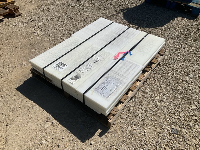 (30) 24" x 13" x 1/2" Delrin Plastic Sheets