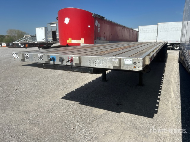 2006 Transcraft Eagle IIN W2 53 ft T/A Spread Axle Flatbed Trailer