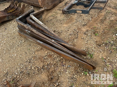 Quantity of (7) Telehandler Pallet Forks