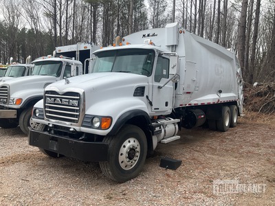 2003 Mack CV713 6x4 Rear Loader Waste Collection Truck