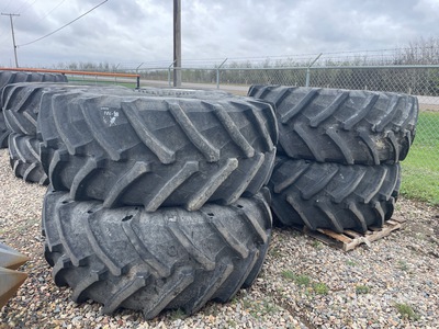 Quantity of (4) Trelleborg 710/70R38 Tyres - Fits John Deere R4045