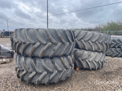 Quantity of (4) Goodyear 800/55R46 LSW Tyres - Fits John Deere R4060