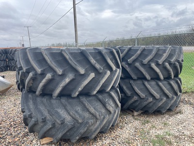 Quantity of (4) Trelleborg 710/70R38 Tyres - Fits Case IH 4440