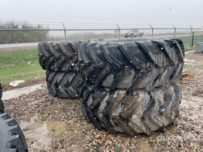 Quantity of (4) Goodyear 710/70R38 Sprayer Tyres - Fits Case IH 4440