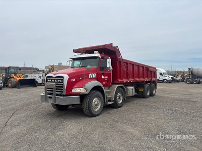 2016 Mack GU813 8x4 Twin-Steer Tri/A Dump Truck