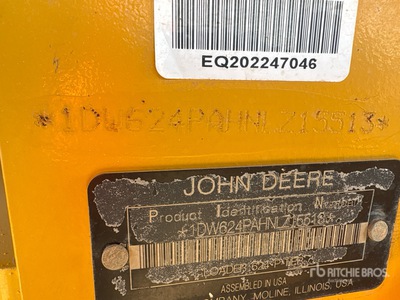 2022 John Deere 624P Wheel Loader