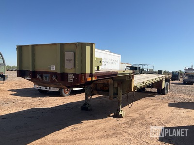 1989 Fontaine DFT-5-4541F Step Deck Trailer