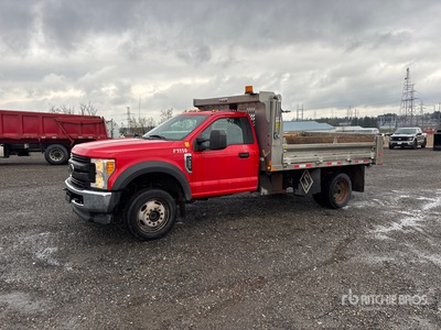 2017 Ford F-550 XL 4x4 Dump Truck