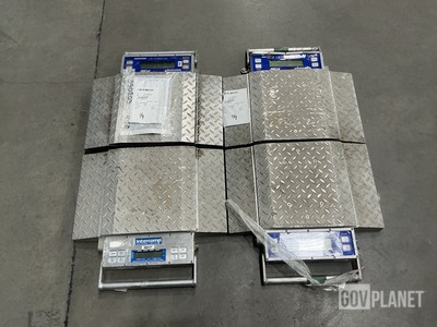 (4) Intercomp PT300 Wheel Load Scales