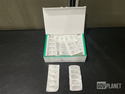 (618) Braun 412160 Luer Lock Adaptors