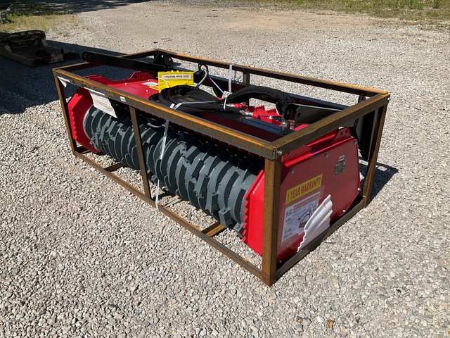 Raytree RMBD72S 72" Skid Steer Drum Mulcher - Unused Raytree RMBD72S 72" Skid Steer Drum Mulcher - Unused