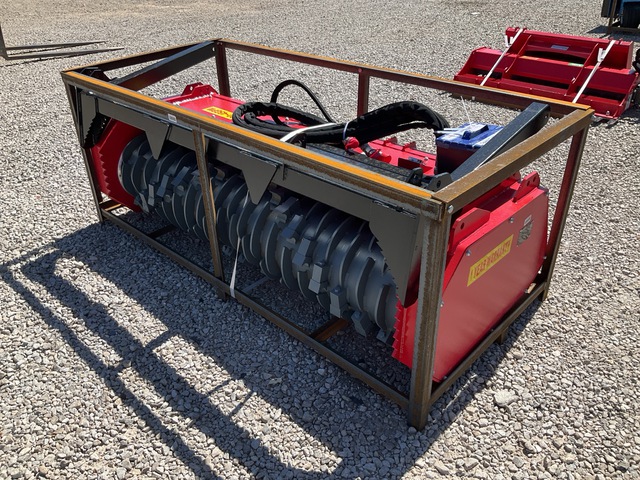 Raytree RMBD72ST 72" Skid Steer Drum Mulcher - Unused Raytree RMBD72ST 72" Skid Steer Drum Mulcher - Unused