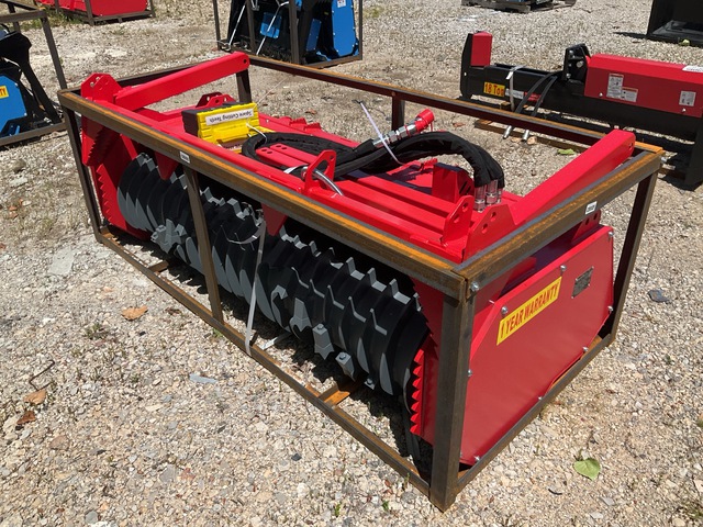 Raytree RMBD72ST 72" Skid Steer Drum Mulcher - Unused Raytree RMBD72ST 72" Skid Steer Drum Mulcher - Unused