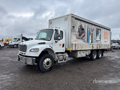 2018 Freightliner M2 106 6x4 Curtain Side Truck
