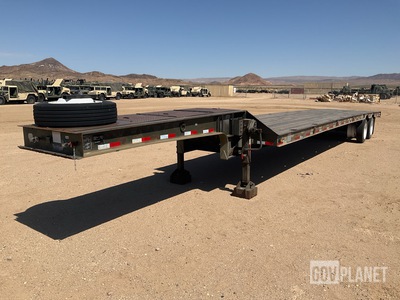 1990 Fontaine AFLT-1-4040 Flatbed Trailer