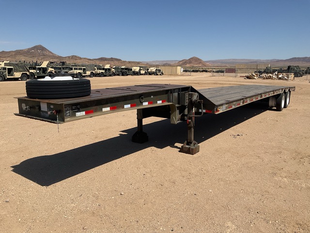 1990 Fontaine AFLT-1-4040 Flatbed Trailer