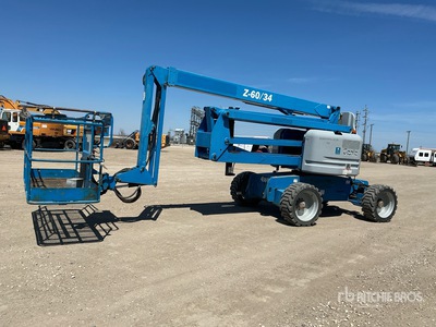 2011 Genie Z6034 Articulating Boom Lift