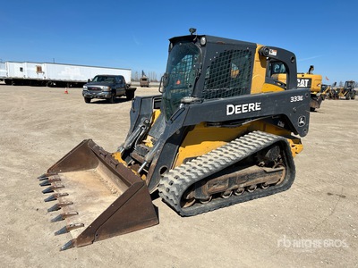 2017 John Deere 333E Chargeuse sur rails compacte
