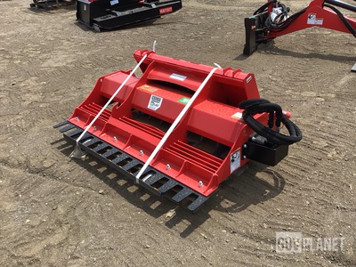 Raytree RMLL60 Skid Steer Land Level Power Rake - Unused