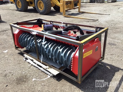 Raytree RMBD72S 72" Skid Steer Drum Mulcher - Unused