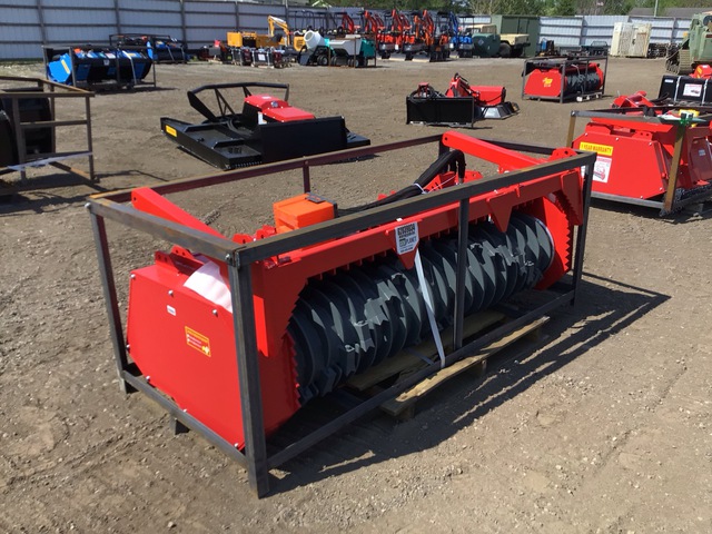 Raytree RMBD72 72" Skid Steer Drum Mulcher - Unused